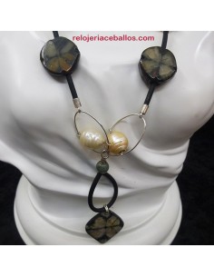 Collar de Quiastolita- Joya de Autor QCQ1 2