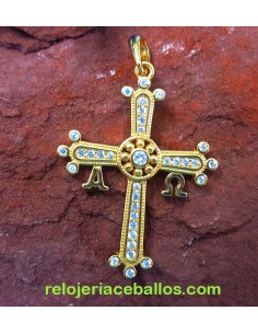 Cruz de la Victoria chapada en Oro 1047B
