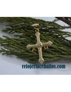 Cruz de la Victoria con Baño de Oro 102-0179