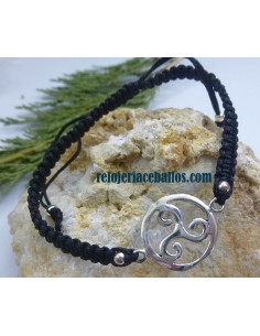 Pulsera con Triskel de Plata 156-0014