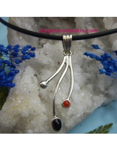 Colgante de plata de diseño moderno CDC