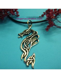 Colgante con Dragón de plata DRG