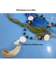 Collar de Azabache y Colmillo CNC 2