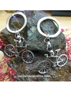 Bicicleta llavero de acero BLL