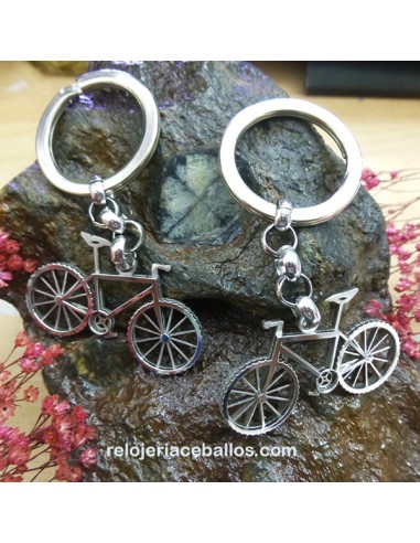 Bicicleta llavero de acero BLL