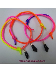 Pulsera multicolor con puño de Azabache PMF 2