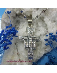 Cristo de San Damián en plata SDC