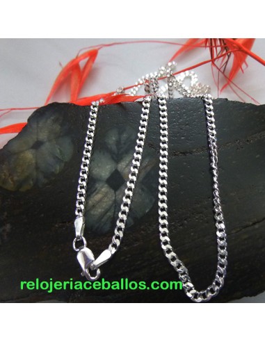 Cadena barbada resistente de plata GD80/50