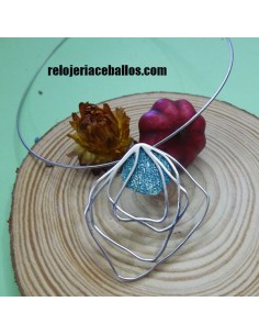 Colgante Cala tono turquesa  Orfega 0116335T