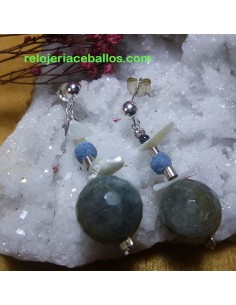 Pendientes con Labradorita P1A