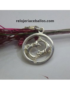 Piscis Charm de plata para pulsera PSH