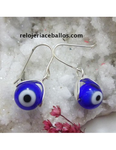 Pendientes de plata y Ojo de Shiva OTP