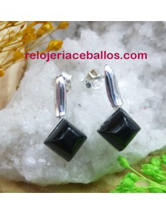 T199111 Pendientes articulados con Azabache