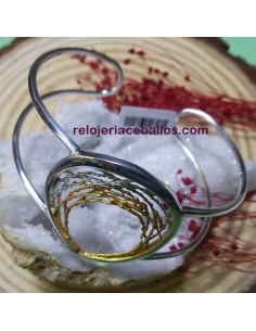 Brazalete Seed Oro-Brillo en plata 0115343-D1