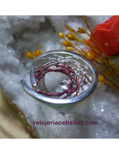 Sortija Seed color Burdeos de Orfega 0113343-10