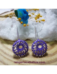 Serie Orbayu malva de Orfega Pendientes 0112342GP-2