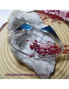 Brazalete plata pigmento azul 0115286