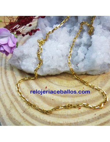Cadena de Oro forzada de 50 cm. fuerte FRC