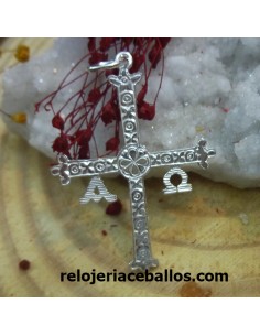 Cruz de la Victoria tallada en Plata C61