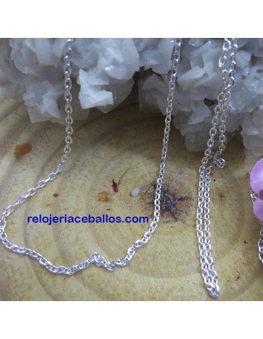 Cadena forzada resistente de plata FOR45