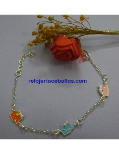 Pulsera Infantil de plata...