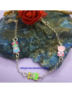 Pulsera Infantil de plata... 2