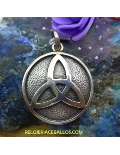 Disco fuerte de plata con Triketa Celta TR39