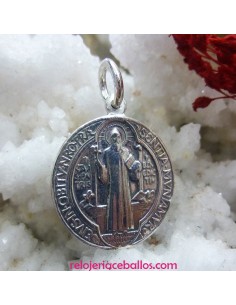 San Benito medalla grande de plata SBG