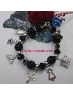 Pulsera Asturiana en plata...
