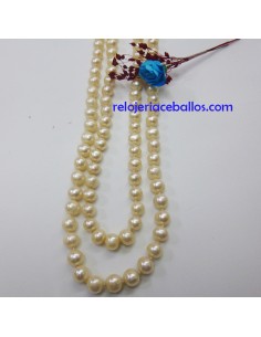 Collar de doble vuelta con perla cultivada CP66