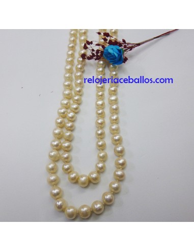 Collar de doble vuelta con perla cultivada CP66