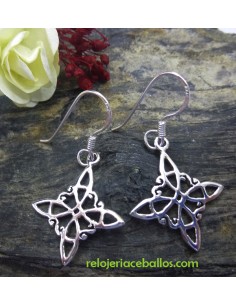 Pendientes con nudo de bruja 125-8