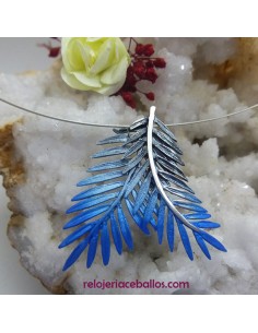 Gargantilla palmera azul de Orfega 0116275PS