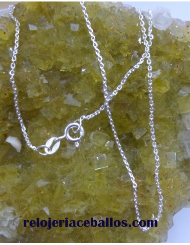 Cadena de Plata fina largo 45 S40/45