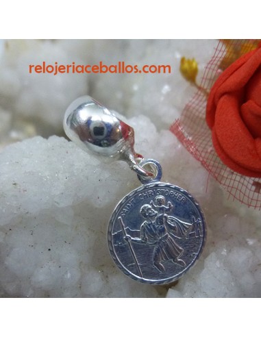 Charm para pulsera con San Cristóbal SCH