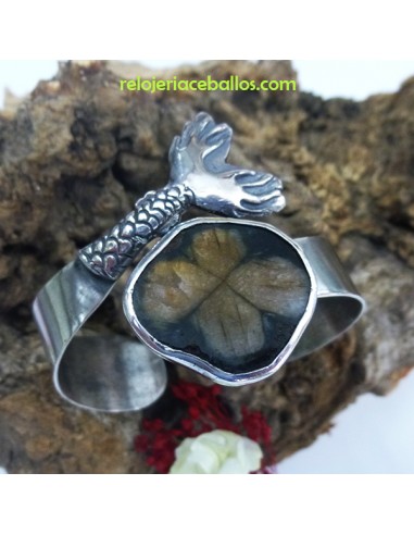Brazalete cola de Sirena y Quiastolita BCS