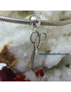 Charm de plata con Tijeras para pulsera TJ