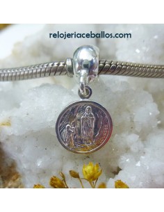 Charm Virgen de Lourdes para pulsera VLP
