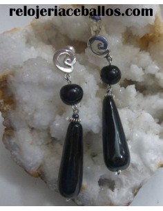 Azabache y Ónix con Espiral AZ85