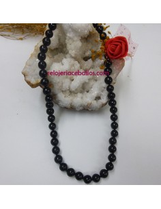 Collar de Azabache bola lisa mediana ACM