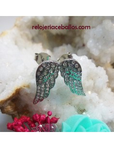 Pendientes Ala de Ángel con pedrería 621-623