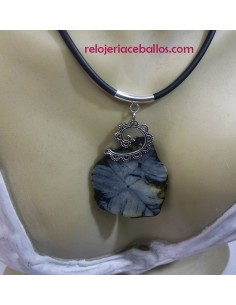Gargantilla con colgante de Quiastolita GCK
