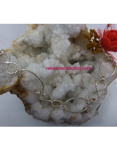 Pulsera en plata con Infinitos INF4