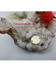 Pulsera Celta Estelas ,Disco e Infinito  PCID