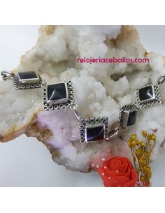 Pulsera de Azabache y plata E9 2