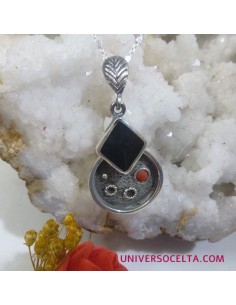 Colgante de plata con...