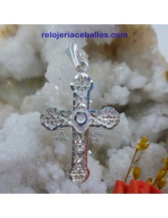 Cruz de la Victoria repujada en plata S34A