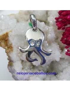 Pulpo de plata de ley...
