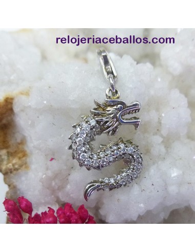 Dragón de pedrería para Colgante o Charm