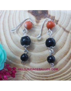 Pendientes combinados artesanales